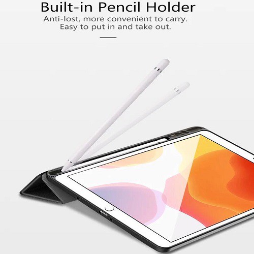 Smart Case iPad 10 Casing Ipad Gen 7 8 9 10.2&quot; 2019 iPad 9 10.2 2020 Premium iPad Case 7/8/9 10.2 2021 Silikon + Slot Pencil