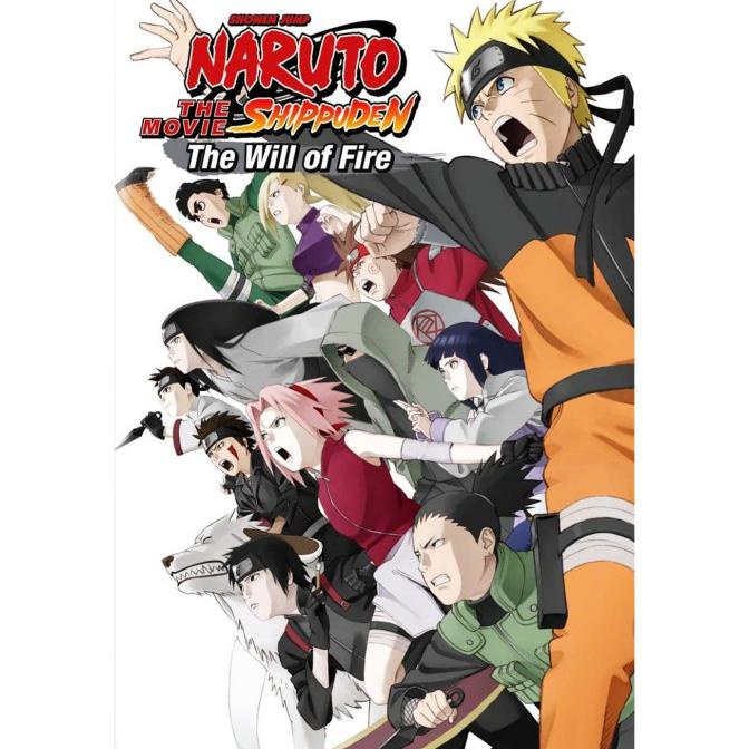 Dvd Anime Naruto Shippuden The Movie: The Will Of Fire (2009)