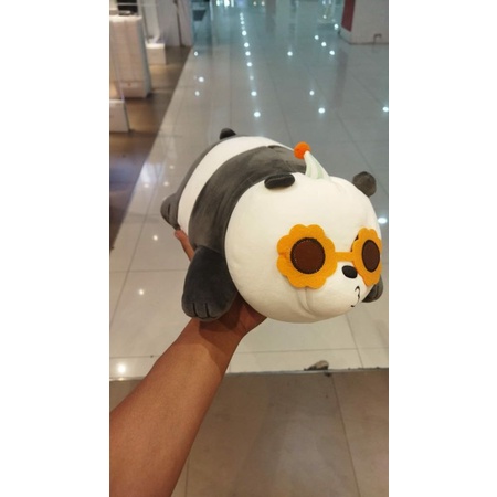 Miniso X We Bare Bears Lying Plush Toy