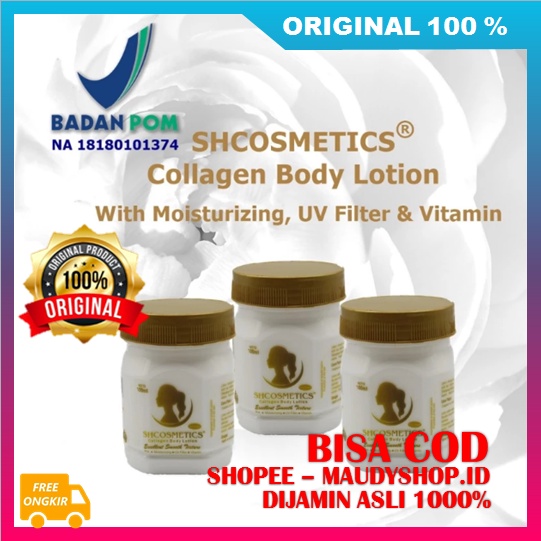 BELI 1 GRATIS 1 Bibit Collagen Pemutih Badan Ampuh 115 ml BPOM ASLI ORI