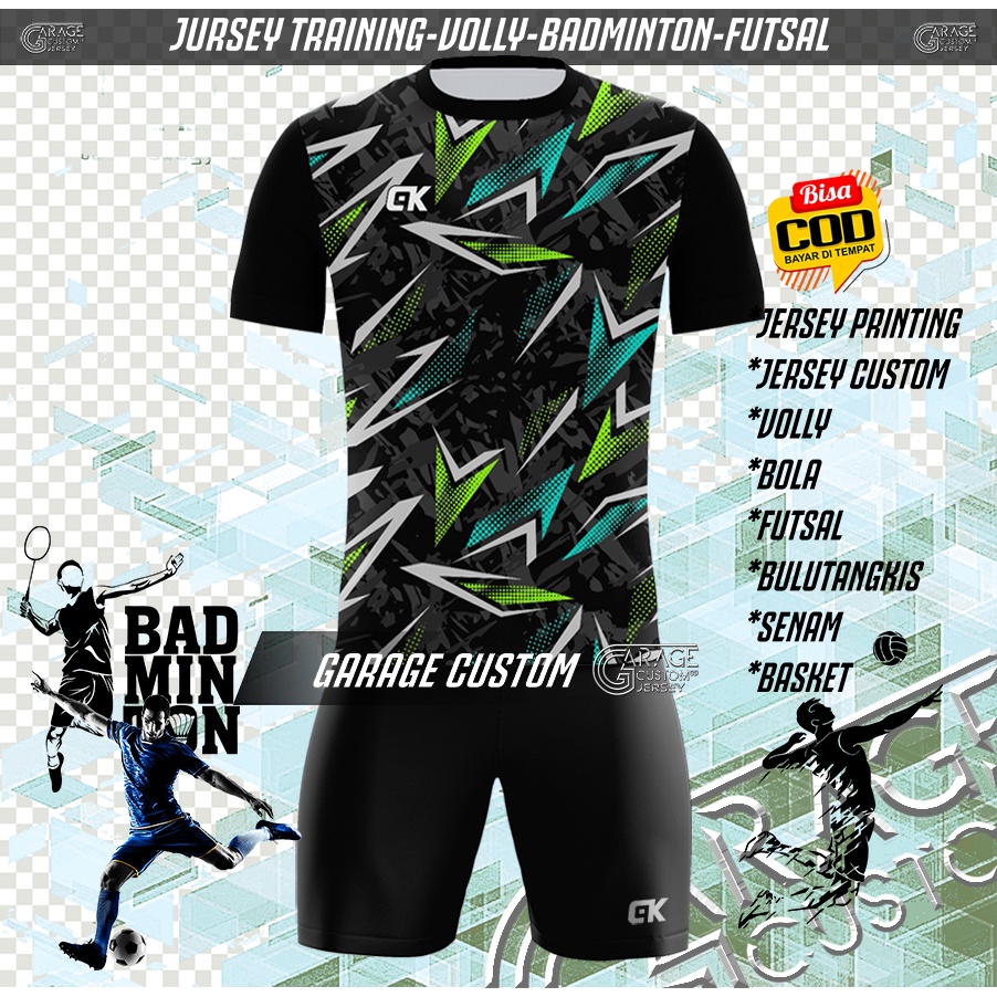 kostum olahraga/futsal/voli/bulutangkis/KAOSTEAM/ KAOS TEAM OLAHRAGA/KOSTUM OLAHRAGA/GARAGE CUSTOM