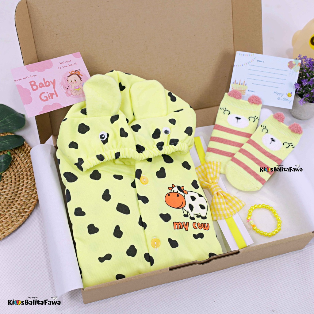 [SMILE] Hampers Jaket Baby Girl 0-12 Month / Kado Hadiah Lahiran Bayi Perempuan Bulan New Born Gift