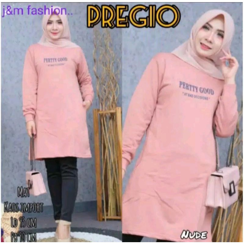 Tunik kaos babyTerry impor premium.tunik muslim wanita.tunik wanita / Atasan import cewek / Tunik Ce
