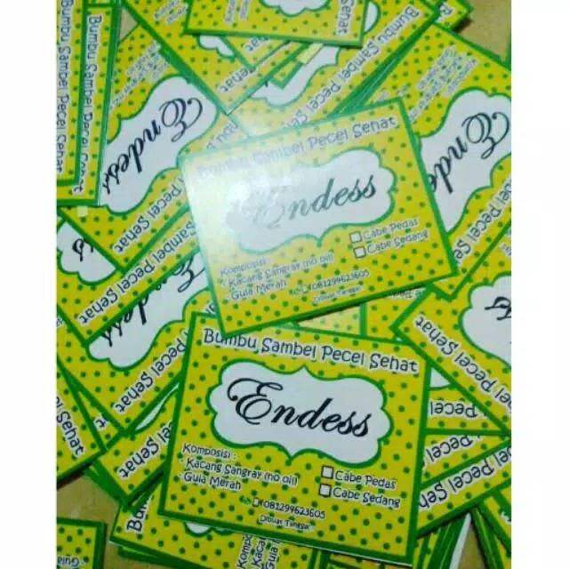 

Stiker Label Kemasan Makanan