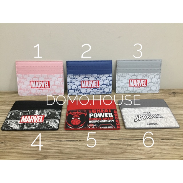 MINISO MARVEL CARD HOLDER / DOMPET KARTU MARVEL