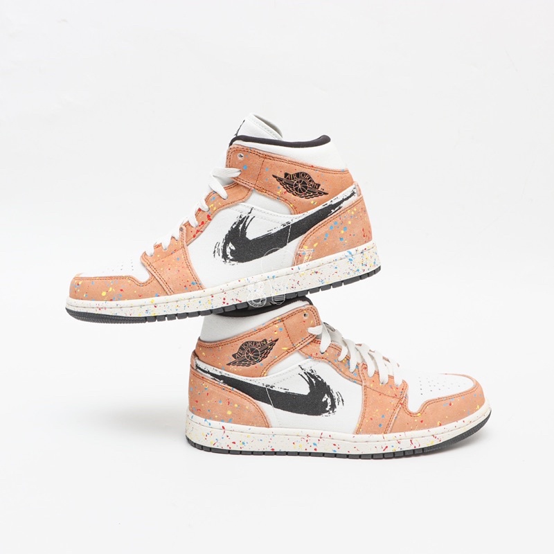 Air Jordan 1 Mid Brushstroke