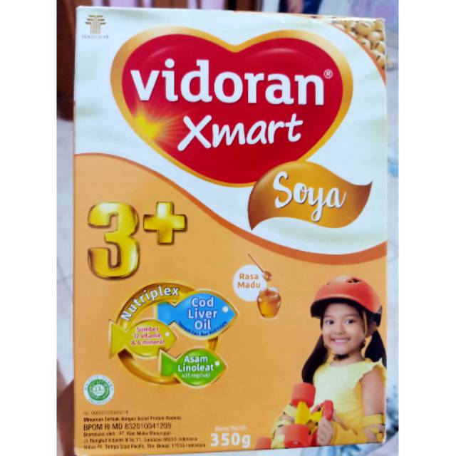 Susu Vidoran Xmart Soya