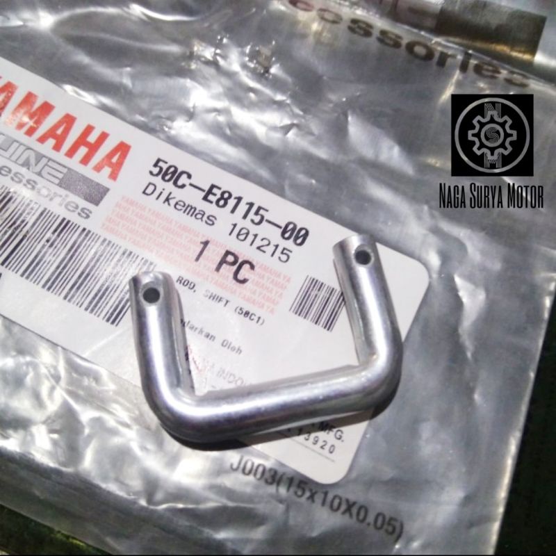 Rod shift Besi U sambungan pedal operan gigi Jupiter MX 50C-E8115-00 ORI YGP