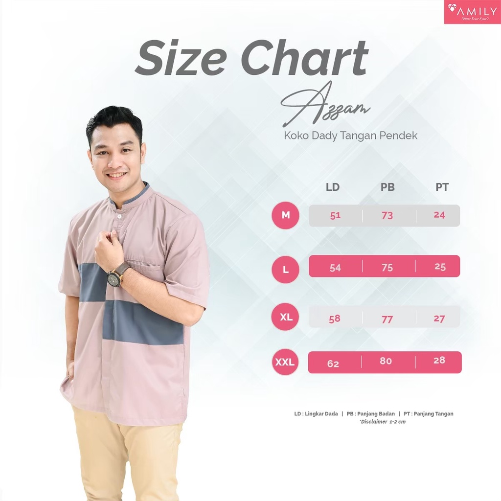 AZZAM KOKO DAD AMILY AZIMA FAMILY SET COUPLE LEBARAN SARIMBIT KELUARGA KEMKO INHSHOP INH SHOP