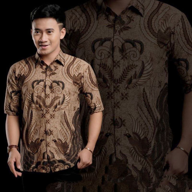 0TERBARU Couple sweet || couple batik ayah dan anak cowok BATIK MERAH Batik Hitam Batik Hijau