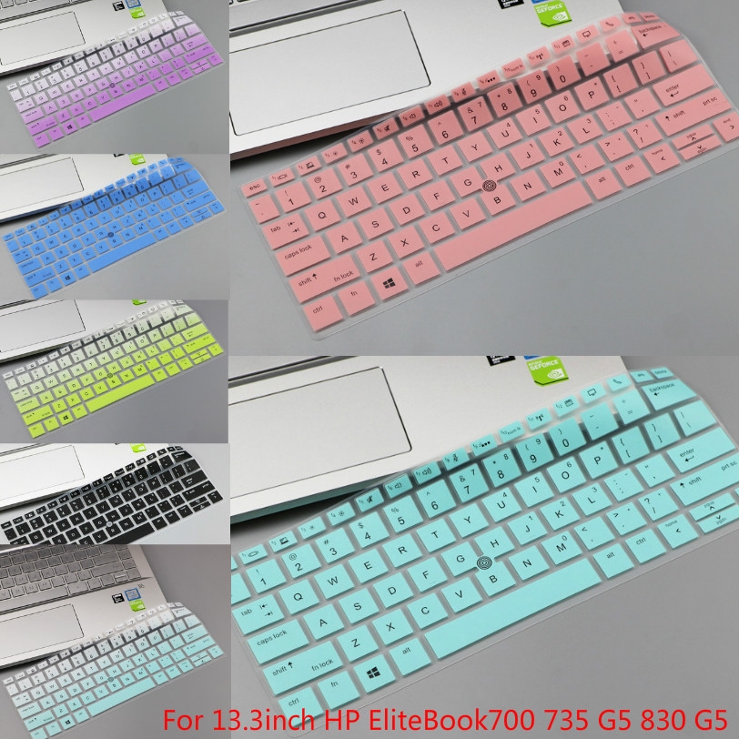 Cover Pelindung Keyboard Bahan Silikon Ultra Tipis Untuk Laptop Hp Elitebook 700 735 G5 830 G5