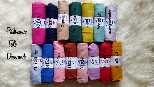 Pashmina Tali Diamond Original Cantika Hijab