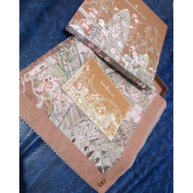 preloved buttonscarves british brick