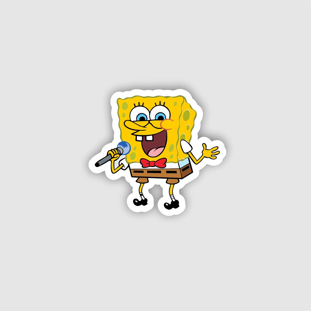 

Stiker Sticker Brand Distro Graftac Vinyl Logo Spongebob Skate surf Band Grafiti pop art Case Phone Tumblr Laptop Casing Striping Aesthetic Journal Hype Dinding Waterproof Clothing