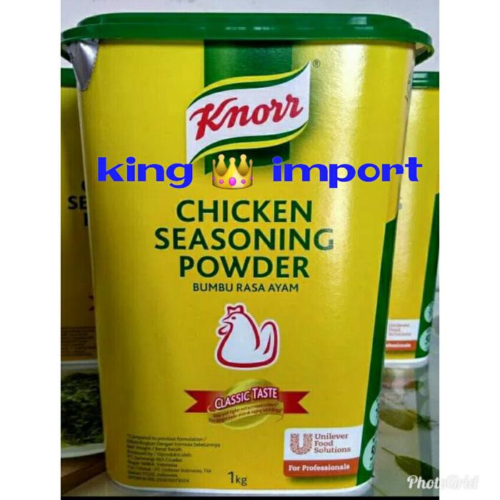 

Paling Laris Knorr Chicken Powder 1Kg/ Kaldu Ayam Bubuk Knoor Terbagus