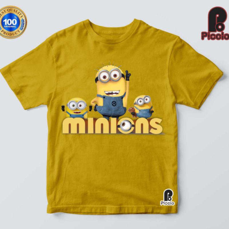 BAJU KAOS ANAK MINION LUCU BAHAN PREMIUM