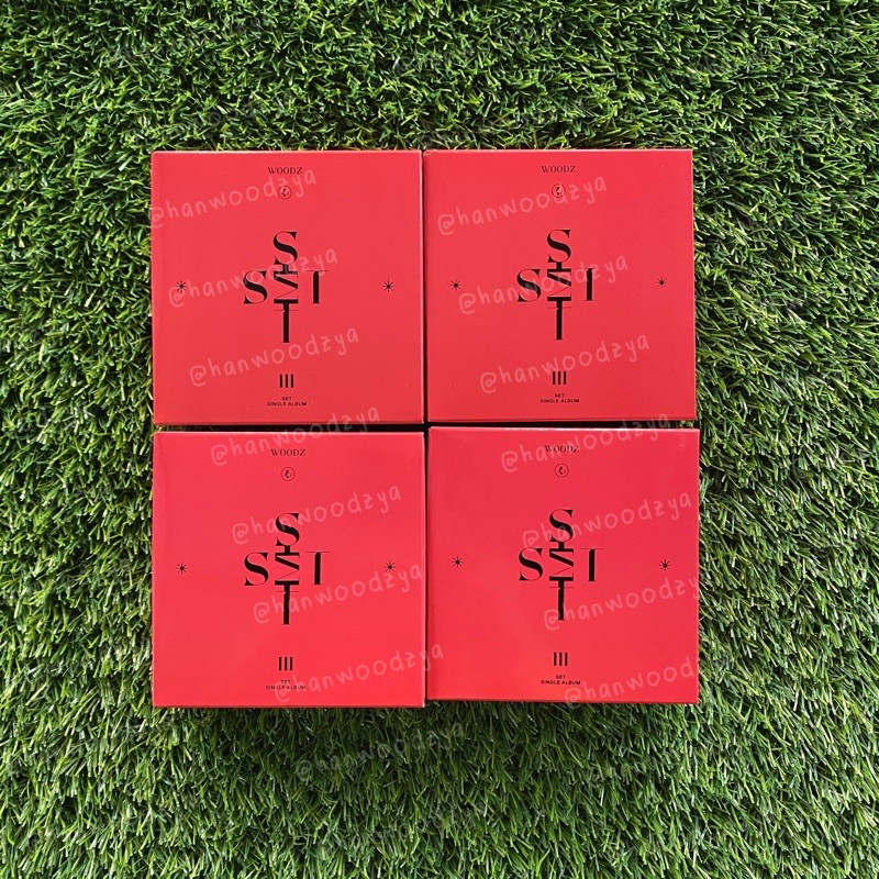 [READY STOCK] Woodz Single Album SET Kihno / Kit Only (Unsealed minus photocard)