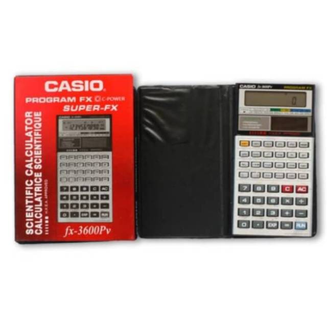 

KALKULATOR/CALCULATOR SCENTIFIC/ILMIAH/CASIO FX-3600PV#READY
