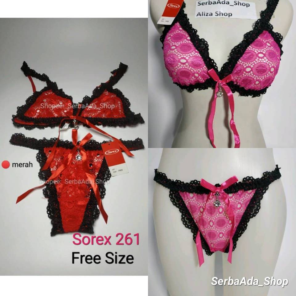 Lingerie Set Bra Sorex 261 Bra + Celana Dalam