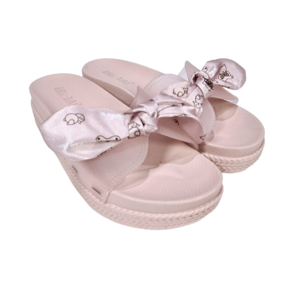 jelly sandal wanita barabara karet import pita kain sendal cewek bara bara JSL895V-70TF