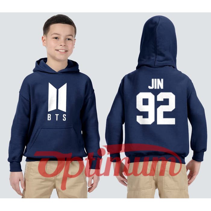HOODIE ANAK BTS JIN 92 KPOP