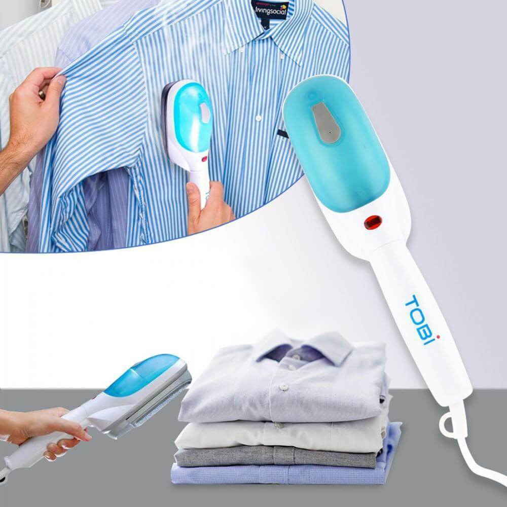 [COD] TOBI SETRIKA UAP PORTABLE Steamer Laundry Travel Iron Baju Celana Jas Kaos Praktis Dibawa Ke Manapun