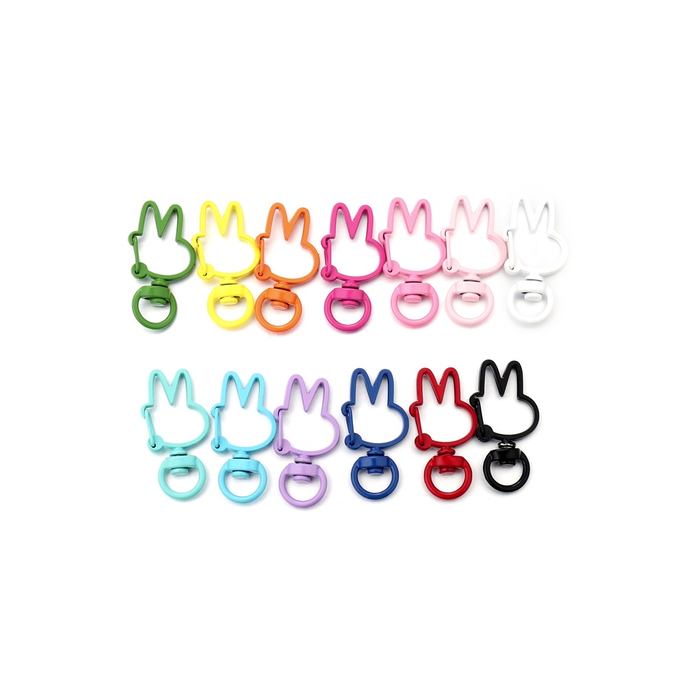 Cute mini style charm keychain for diy Keychain backpack buckle（10pcs/pack）