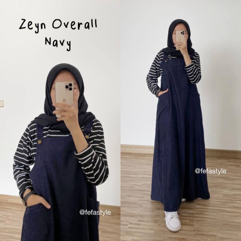 [COD] OVERALL WANITA ZEYN - By Fefastyle