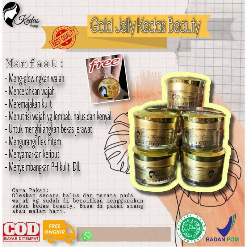 Gold Jelly Kedas Beauty 1000% Original-2