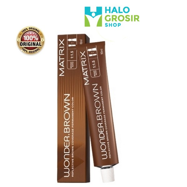 Matrix Wonder Light Brown 4R 90ML / Pewarna Rambut / Cat Rambut Coklat