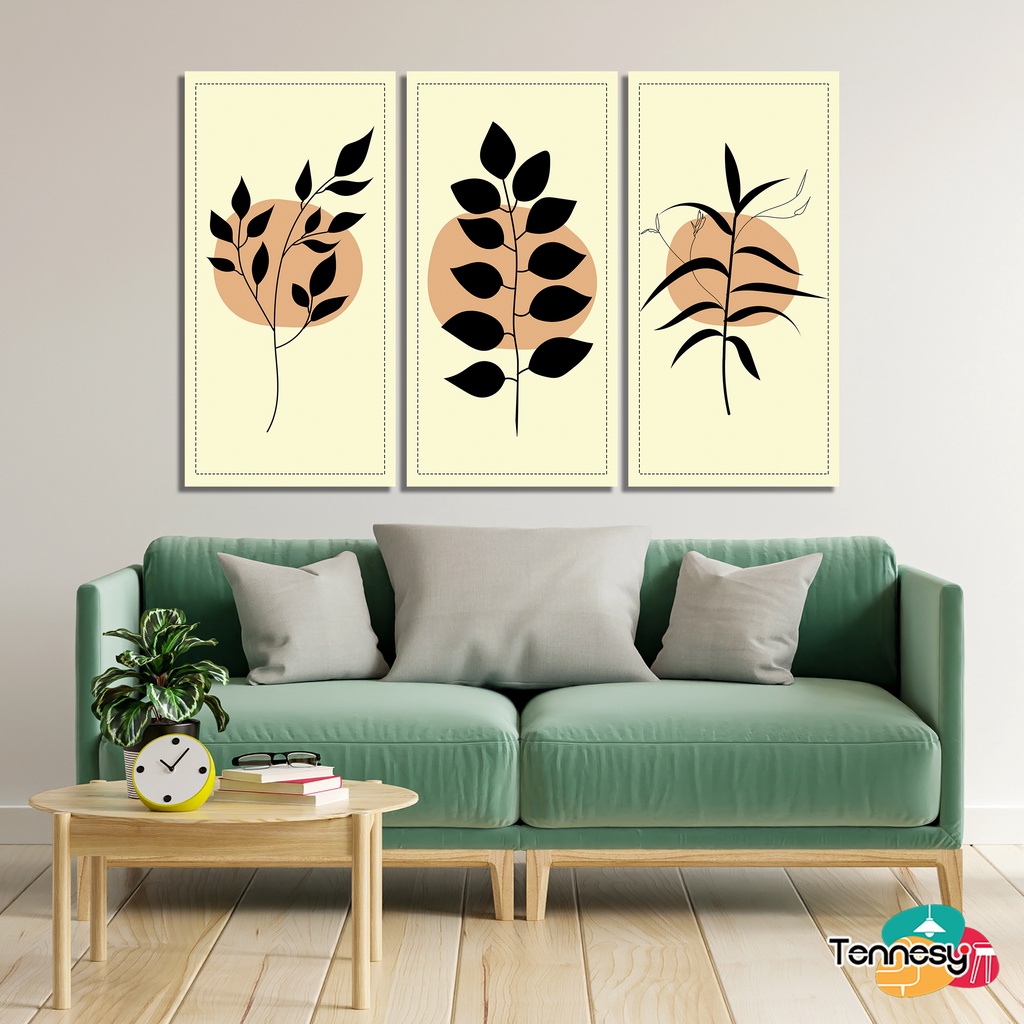 TENNESY HIASAN DINDING TANAMAN FLORAL AESTETIK 10x20CM WALL DECOR PAJANGAN KAYU POSTER DEKORASI DINDING RUMAH KAMAR TIDUR