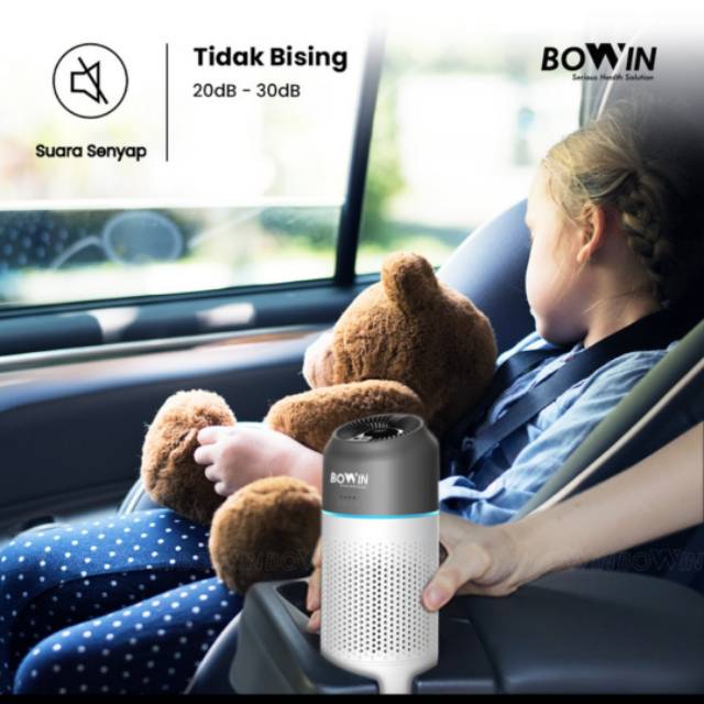 Bowin Airpurifier Car - Oxy Fresh Mini (HEPA Filter 13 &amp; Filter Carbon)