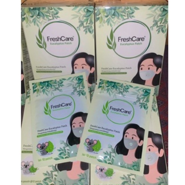 Freshcare Eucalyptus Patch 1box (12pack/sachet)
