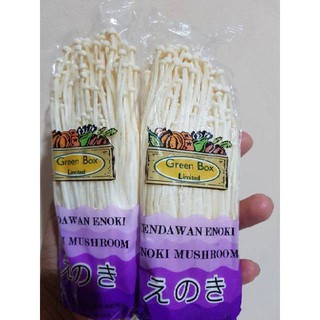 Jual Jamur Enoki / Enoki Mushroom 100 gr Sayuran Segar Bandung | Shopee