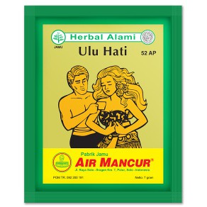 

Air Mancur Jamu Ulu Hati 52AP :1 pack isi 10 sahset