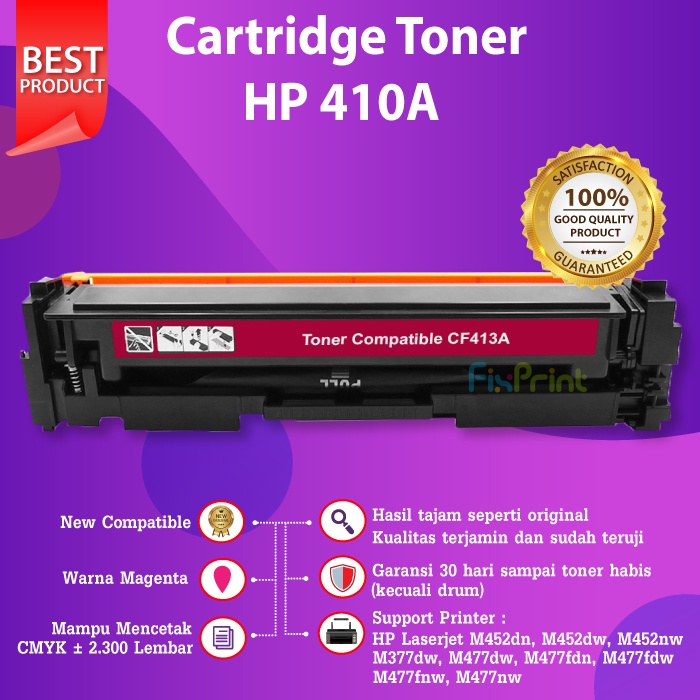 Toner Compatible CF410A CF411A CF412A CF413A For 410A