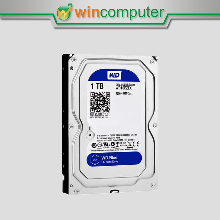 WD 3.5&quot; 1TB SATA3 Caviar Blue - Harddisk Internal fo PC