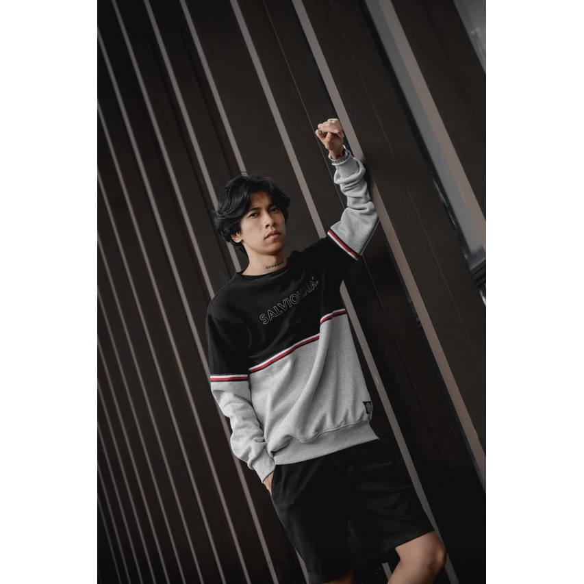 Sweatshirt Salvio Hexia Red Line Original Brand