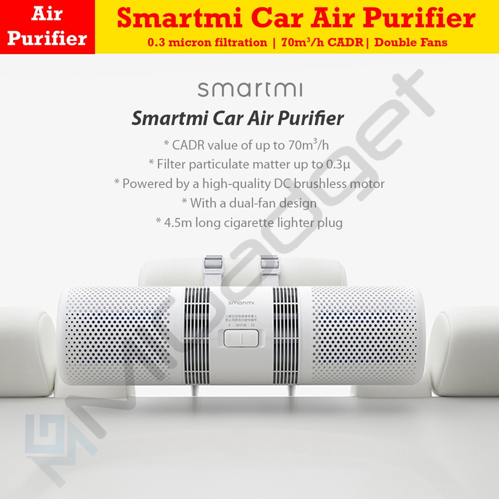 Smartmi Car Air Purifier Original Penjernih Udara Mobil