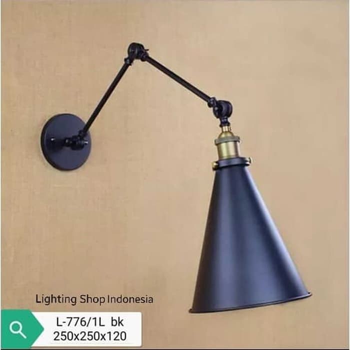 L776 Lampu dinding panjang flexible adjustable decor cafe L776 Lampu dinding panjang flexible adjustable decor cafe