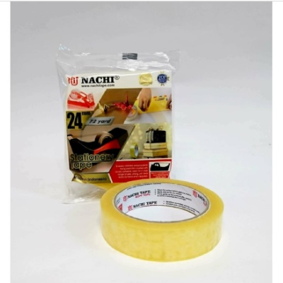 

Nachi Selotip Stationery Nachi Yellow 24 mm x 72 yard (1 Pcs)