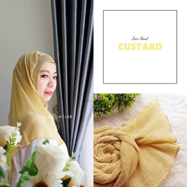 Pashmina Rajut Gliter Pengantin Standard