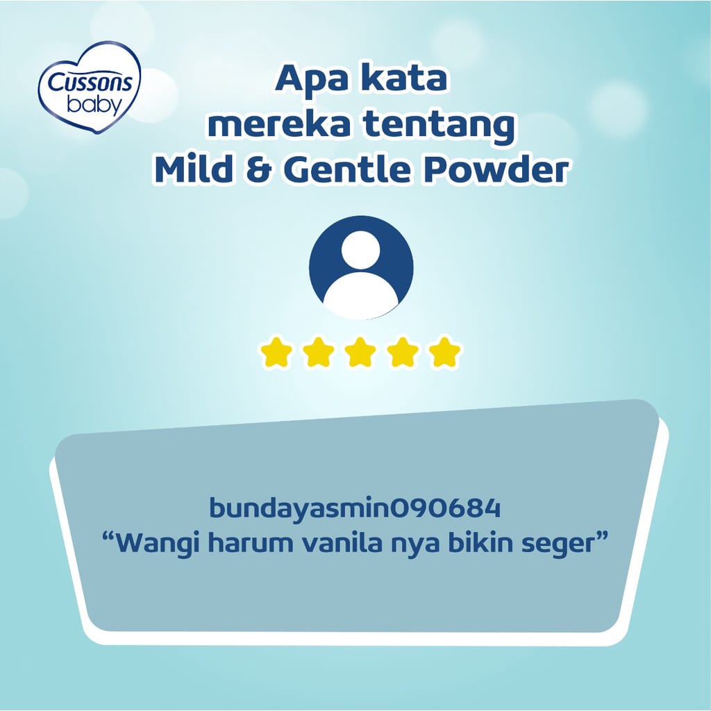 CUSSONS Baby Powder Mild &amp; Gentle 350gr + 150gr