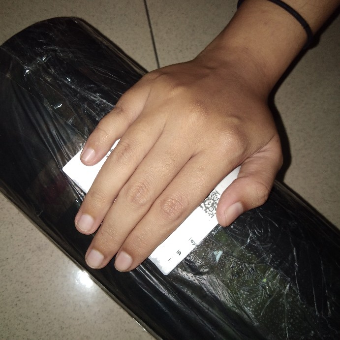 Plastik Lid Sealer Cup / Plastik Roll Sealer Tutup Gelas. Motif Daun Teh. Isi Roll = 1100cup