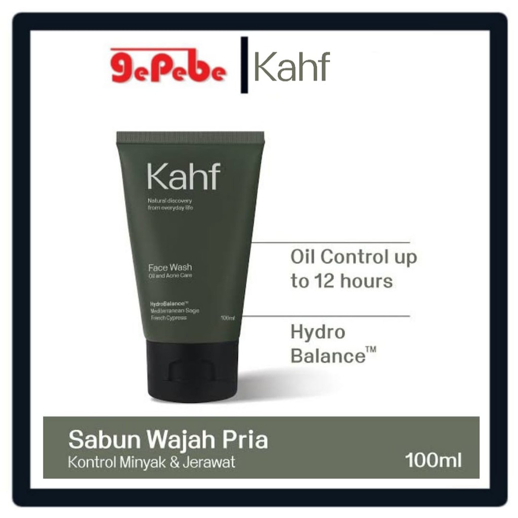 Kahf Oil And Acne Care Face Wash 100ml