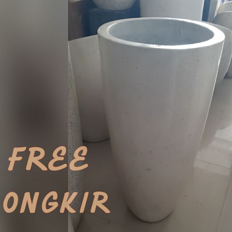 Pot Teraso Putih G 37/67