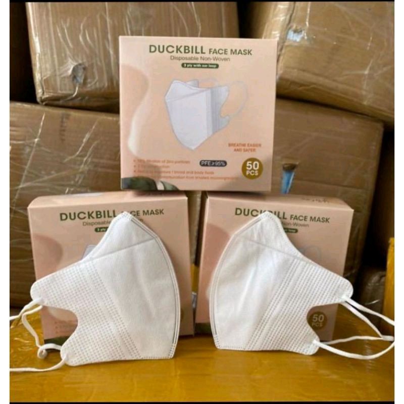 Grosir Masker Duckbill isi 50 pcs