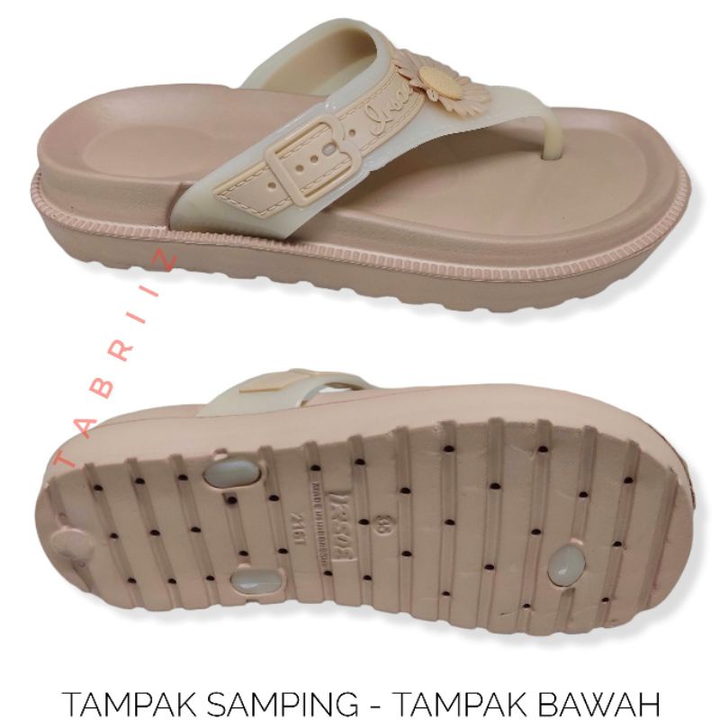 BARU Sandal Wanita NEW ERA Sandal karet ringan Wanita Sandal Cewek Original - Bahan Tebal Berkualitas Awet Trendi