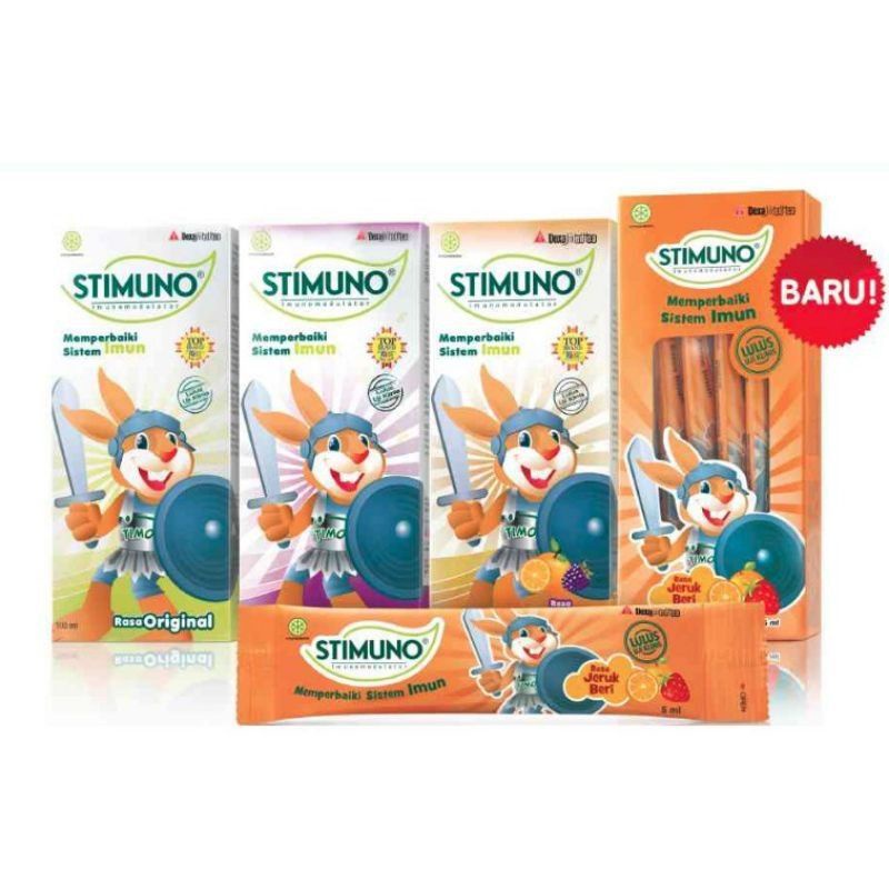 Stimuno Syrup Original/Jeruk/Anggur 60ml