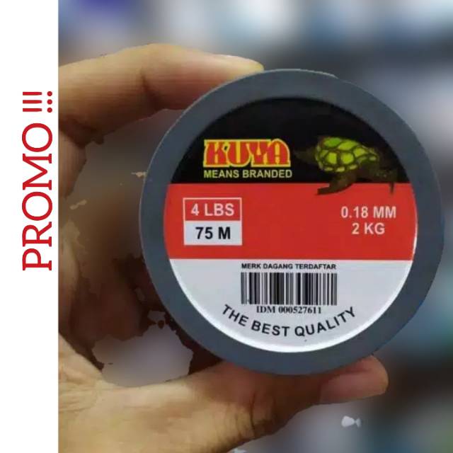 SENAR PANCING KUAT, SENAR KUYA SENAR PANCING {CAP KUYA} CEPUK PANJANG 75 METER BERKUALITAS DAN MURAH